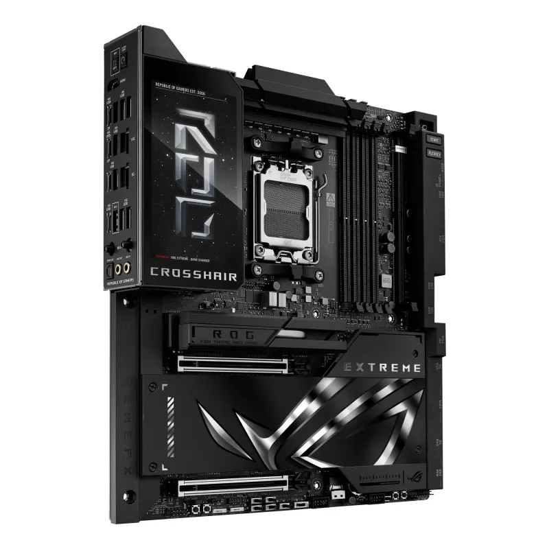 Płyta główna ASUS ROG CROSSHAIR X870E EXTREME — AMD X870E, Socket AM5, Extended ATX, DDR5, 4 DIMM, Wi‑Fi 7, 5 Gb LAN, 5x M.2