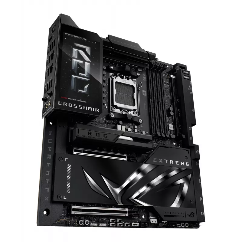 Płyta główna ASUS ROG CROSSHAIR X870E EXTREME — AMD X870E, Socket AM5, Extended ATX, DDR5, 4 DIMM, Wi‑Fi 7, 5 Gb LAN, 5x M.2