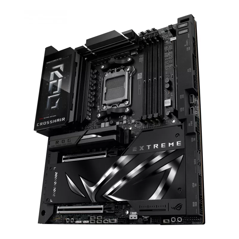 Płyta główna ASUS ROG CROSSHAIR X870E EXTREME — AMD X870E, Socket AM5, Extended ATX, DDR5, 4 DIMM, Wi‑Fi 7, 5 Gb LAN, 5x M.2