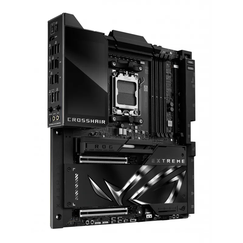 Płyta główna ASUS ROG CROSSHAIR X870E EXTREME — AMD X870E, Socket AM5, Extended ATX, DDR5, 4 DIMM, Wi‑Fi 7, 5 Gb LAN, 5x M.2
