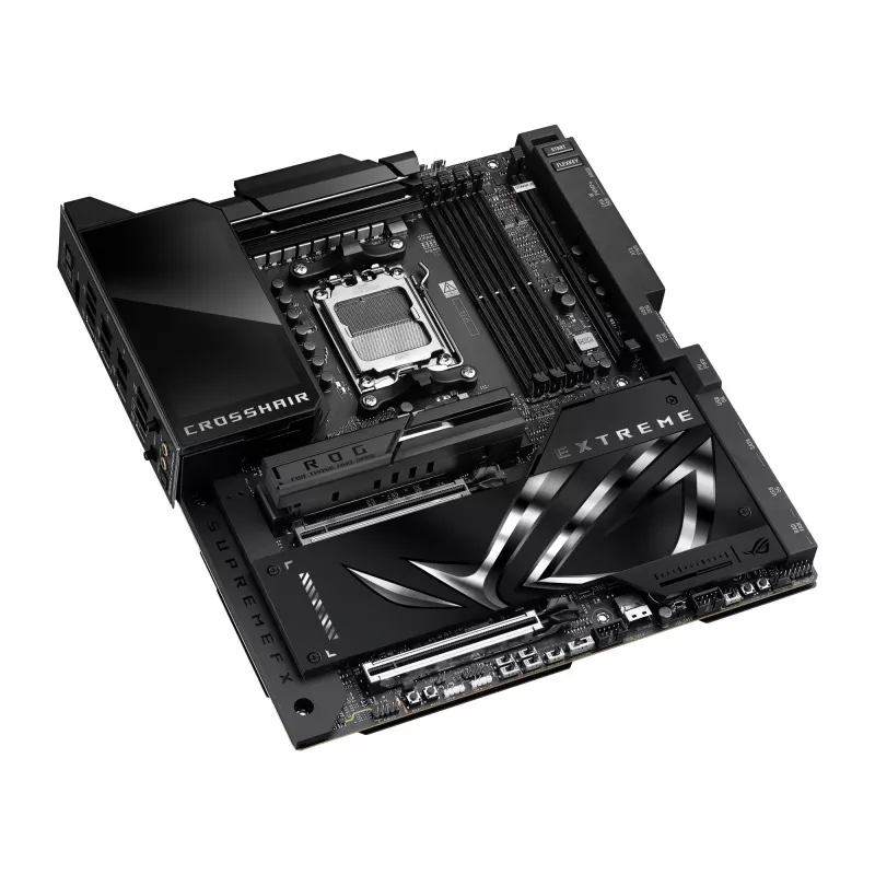 Płyta główna ASUS ROG CROSSHAIR X870E EXTREME — AMD X870E, Socket AM5, Extended ATX, DDR5, 4 DIMM, Wi‑Fi 7, 5 Gb LAN, 5x M.2