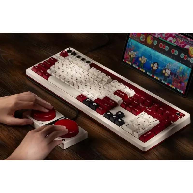 Mechaniczna klawiatura 8Bitdo RET00493 RGB podświetlana kompaktowa