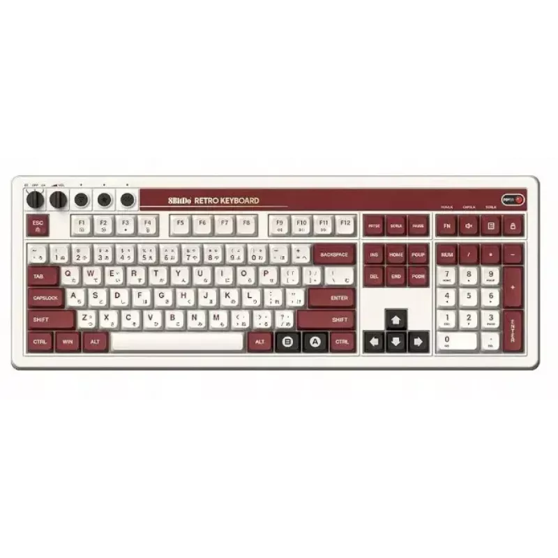 Mechaniczna klawiatura 8Bitdo RET00493 RGB podświetlana kompaktowa