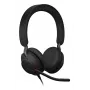 Jabra Evolve2 40 SE Zestaw słuchawkowy Przewodowe Opaska na głowę Połączenia/Muzyka USB typu C / USB typu A Czarny