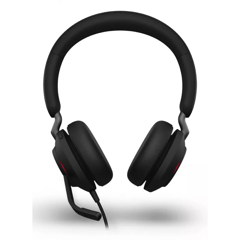Jabra Evolve2 40 SE Zestaw słuchawkowy Przewodowe Opaska na głowę Połączenia/Muzyka USB typu C / USB typu A Czarny