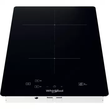 Whirlpool WS Q0530 NE Czarna płyta indukcyjna do zabudowy 28 cm, strefowa, 2 strefy grzewcze