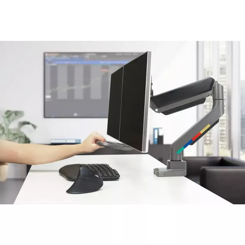 Podwójne ramię do monitorów Kensington SmartFit K58272WW zacisk/przelotka 18kg
