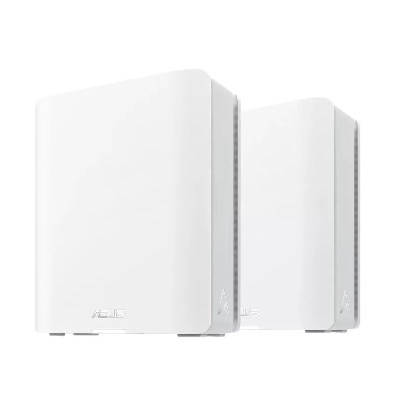 ASUS ZenWiFi BT8 (2-pack) Tri-band (2.4 GHz / 5 GHz / 6 GHz) Wi-Fi 7 (802.11be) Biały 3 Wewnętrzne