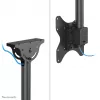Uchwyt sufitowy Neomounts CL35-340BL12 Maks. obciążenie 50 kg dla ekranów 23-42 cale