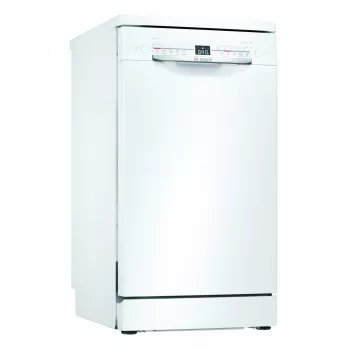 Wolnostojąca zmywarka Bosch SPS40E22EU, Slimline 45 cm, 9 kompletów, 5 programów, 48 dB, biała