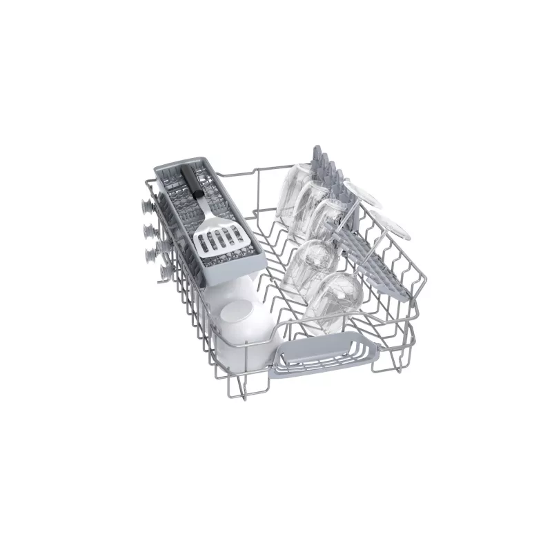 Wolnostojąca zmywarka Bosch SPS40E22EU, Slimline 45 cm, 9 kompletów, 5 programów, 48 dB, biała