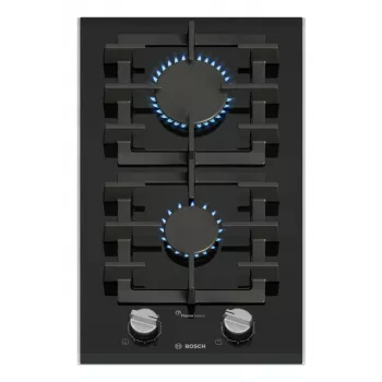 Bosch Serie 8 PRB3A6I40 płyta grzewcza Czarny Do zabudowy 30 cm Gaz 2 strefa(y)