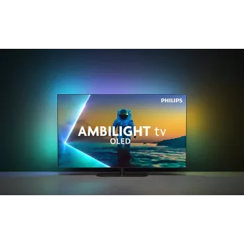 Philips 55OLED820/12 TV 139,7 cm (55 cali) 4K Ultra HD Smart TV Wi-Fi czarny