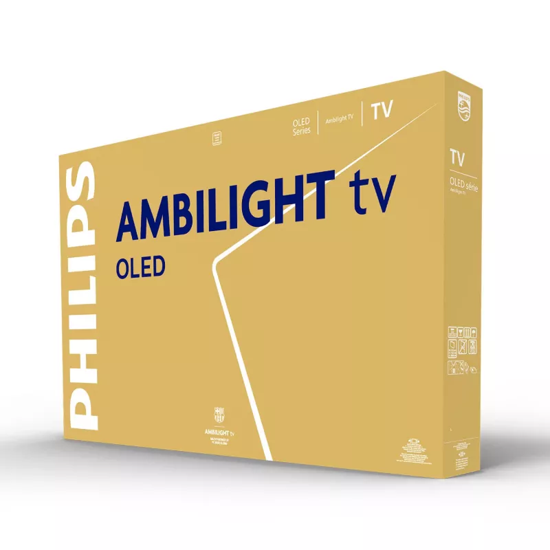 Philips 65OLED770 165,1 cm (65 cali) 4K Ultra HD Smart TV Wi-Fi Czarny