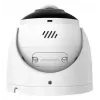 Kamera bezpieczeństwa IP TP-Link InSight S485PI zewnętrzna przewodowa kopułkowa 4K 3840×2160, obiektyw poziomy 180°, montaż naścienny, biała