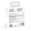 Bezprzewodowa ładowarka wewnętrzna do telefonów SAVIO LA-11, Qi 1.2, 15 W, biała, 55×55×5 mm