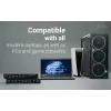 ITEC i-tec USB-C KVM Dock PRO dla trzech hostów, podwójne wideo, 2x Power Delivery (maks. 92 W), USB 3.2, 10 Gb/s, Gigabit Ethernet