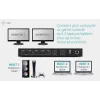 ITEC i-tec USB-C KVM Dock PRO dla trzech hostów, podwójne wideo, 2x Power Delivery (maks. 92 W), USB 3.2, 10 Gb/s, Gigabit Ethernet