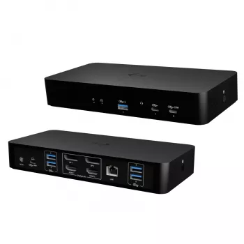 Stacja dokująca i-tec CAINTGDUAL4KDOCPD Dual Display Power Delivery 100W