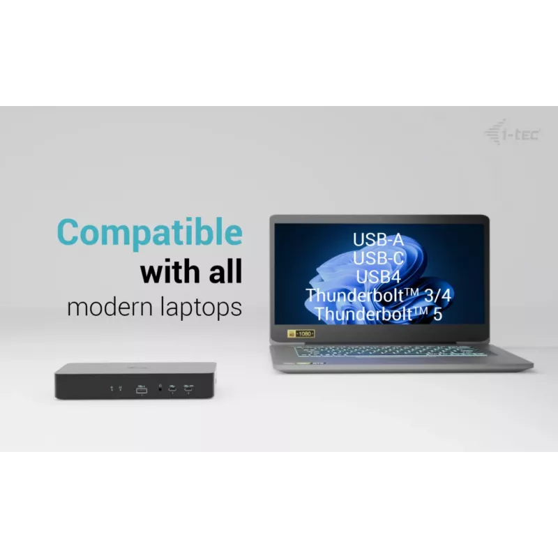 Stacja dokująca i-tec CAINTGDUAL4KDOCPD Dual Display Power Delivery 100W