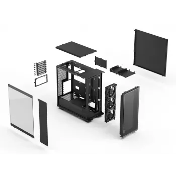 Obudowa PC Fractal Design Epoch Czarny TG RGB Light Tint Midi Tower Czarny