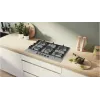 Bosch Serie 6 PCQ7A5I90 płyta grzewcza Stal nierdzewna Do zabudowy 75 cm Gaz 5 strefa(y)