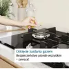 Bosch Serie 6 PCQ7A5I90 płyta grzewcza Stal nierdzewna Do zabudowy 75 cm Gaz 5 strefa(y)