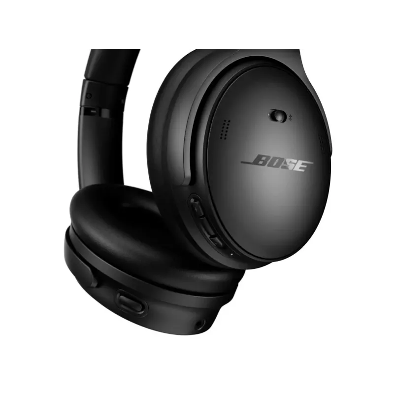 Zestaw słuchawkowy BOSE QuietComfort 45 - stereo - 2,5 mm/Bluetooth - czarny