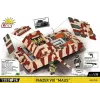 Cobi Klocki konstrukcyjne Panzer VIII Maus zestaw modelarski skala 1:35 COBI-3138, szczegółowa replika pojazdu wojskowego