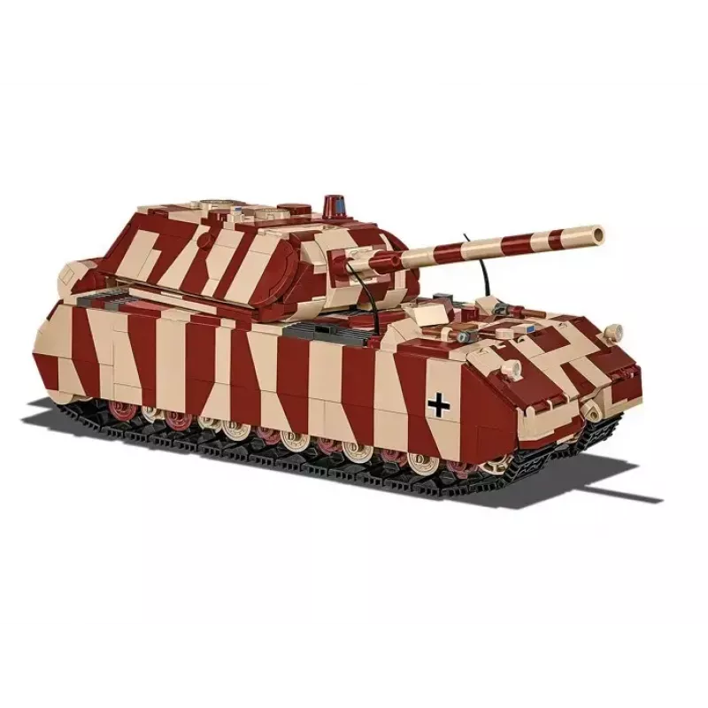 Cobi Klocki konstrukcyjne Panzer VIII Maus zestaw modelarski skala 1:35 COBI-3138, szczegółowa replika pojazdu wojskowego