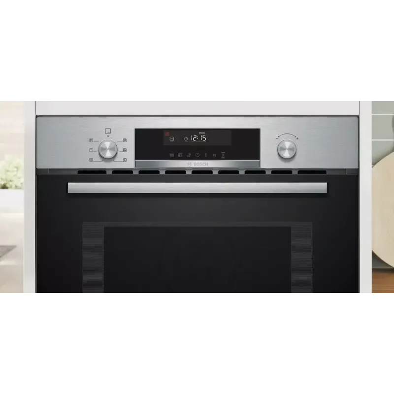 Bosch Serie 6 CMA585GS1 kuchenka mikrofalowa Stal nierdzewna Kuchenka mikrofalowa kombinowana Do zabudowy 44 L 900 W