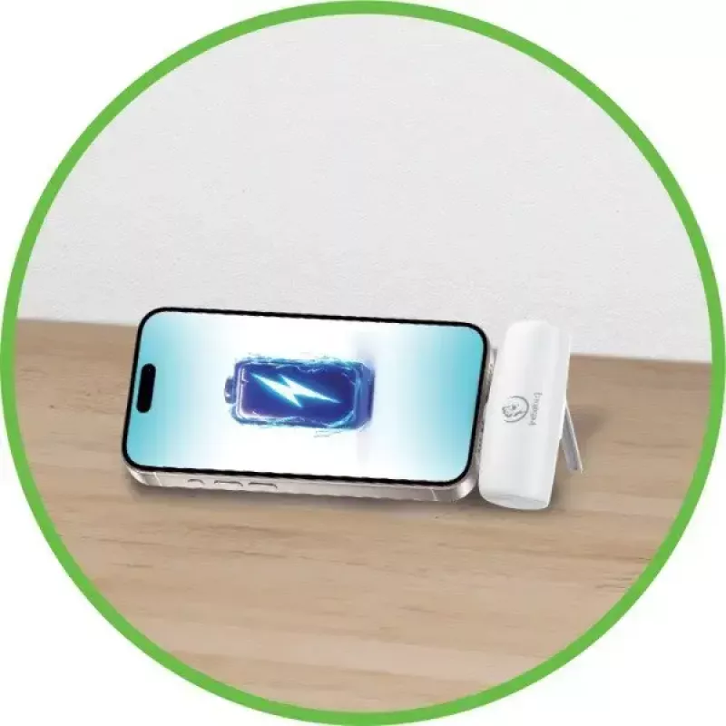 Przenośny Powerbank P5 PLUG-IN 5000mAh