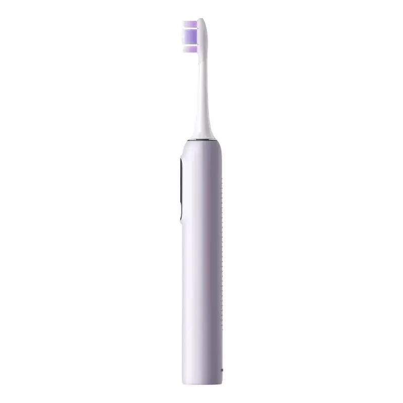 Elektryczna szczoteczka oscylacyjna Xiaomi Pro BHR07ZXEU — dla dorosłych, wbudowany akumulator 3,7 V, 3 tryby szczotkowania, fioletowa, 1 rączka + 1 końcówka