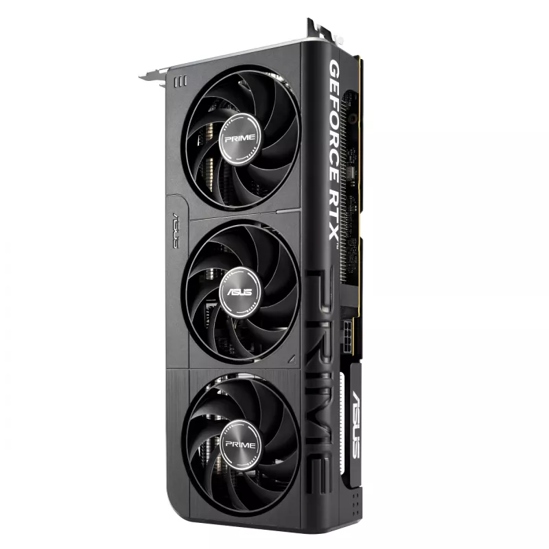 Karta graficzna ASUS GeForce RTX 5060 — 8 GB GDDR7, 128-bit, PCIe 5.0, 3x DisplayPort 2.1b + 1x HDMI 2.1b, 2595 MHz OC, 3 wentylatory, 268,3 mm
