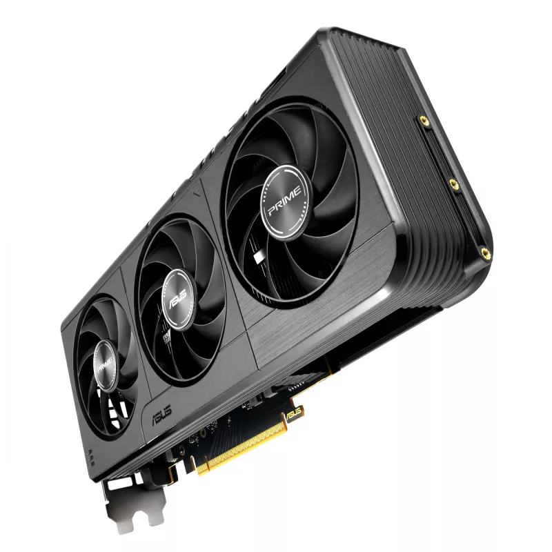 Karta graficzna ASUS GeForce RTX 5060 — 8 GB GDDR7, 128-bit, PCIe 5.0, 3x DisplayPort 2.1b + 1x HDMI 2.1b, 2595 MHz OC, 3 wentylatory, 268,3 mm