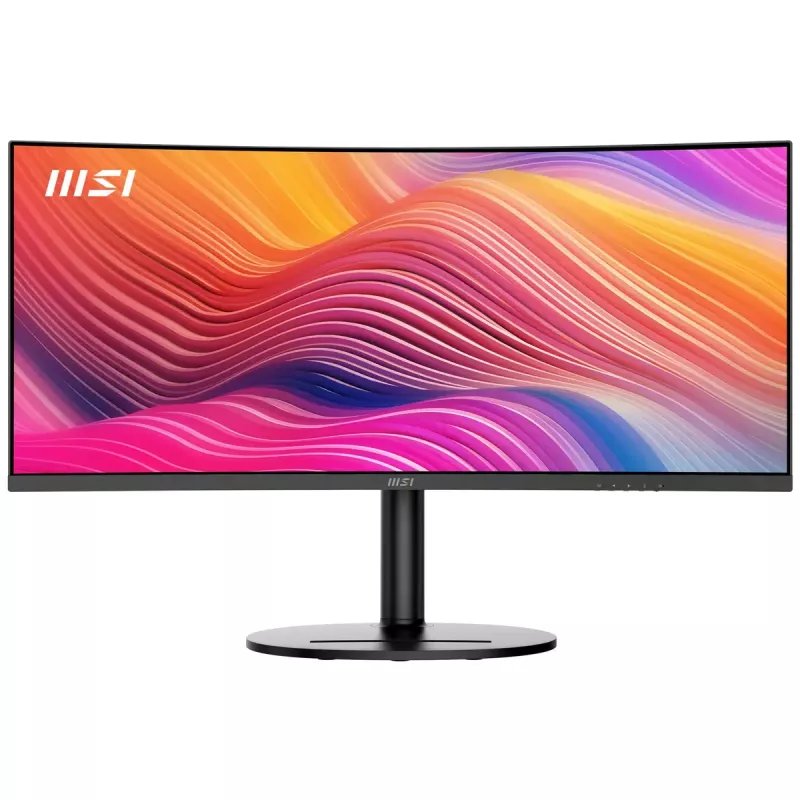 Monitor komputerowy MSI Modern MD342CQP 86,4 cm (34 cale) 3440 x 1440 pikseli UltraWide Quad HD LCD Czarny