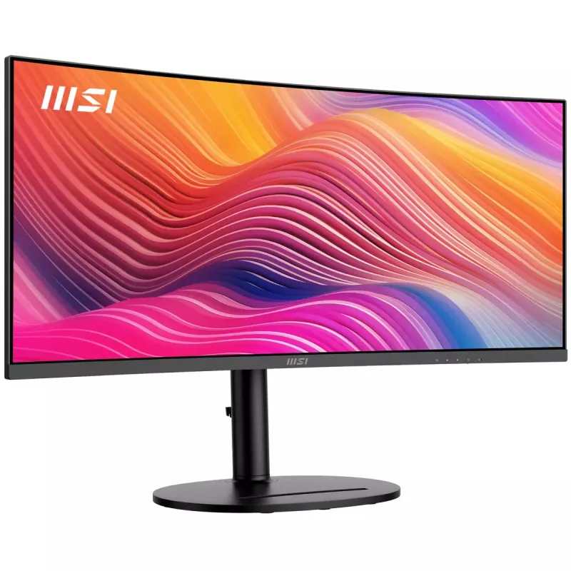 Monitor komputerowy MSI Modern MD342CQP 86,4 cm (34 cale) 3440 x 1440 pikseli UltraWide Quad HD LCD Czarny