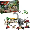 LEGO Jurassic World zestaw 76973 — Raptor i Tytanozaur z 3 figurkami, 582 elementy, wiek 7+