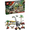 LEGO Jurassic World zestaw 76973 — Raptor i Tytanozaur z 3 figurkami, 582 elementy, wiek 7+