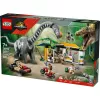 LEGO Jurassic World zestaw 76973 — Raptor i Tytanozaur z 3 figurkami, 582 elementy, wiek 7+