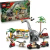 LEGO Jurassic World zestaw 76973 — Raptor i Tytanozaur z 3 figurkami, 582 elementy, wiek 7+