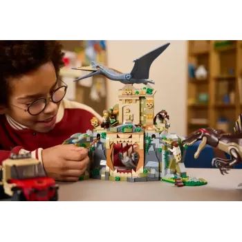 LEGO Jurassic World Air Mission with Quetzalcoatlus and Spinosaurus 76976 — 984 elementy, 4 minifigurki, wiek 8+