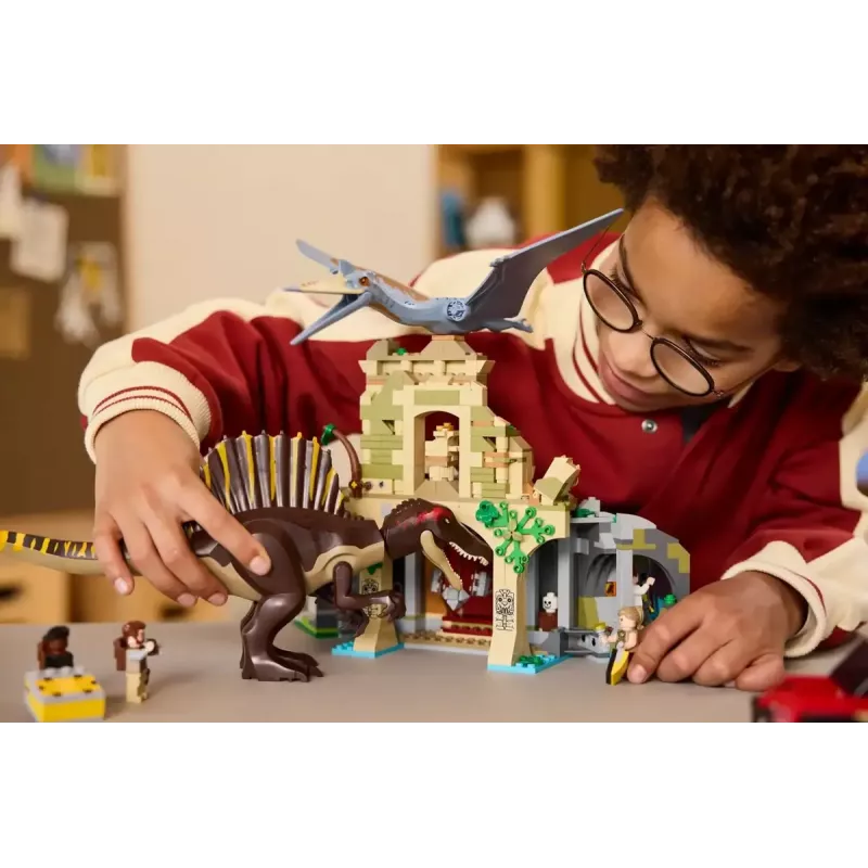 LEGO Jurassic World Air Mission with Quetzalcoatlus and Spinosaurus 76976 — 984 elementy, 4 minifigurki, wiek 8+