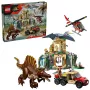 LEGO Jurassic World Air Mission with Quetzalcoatlus and Spinosaurus 76976 — 984 elementy, 4 minifigurki, wiek 8+