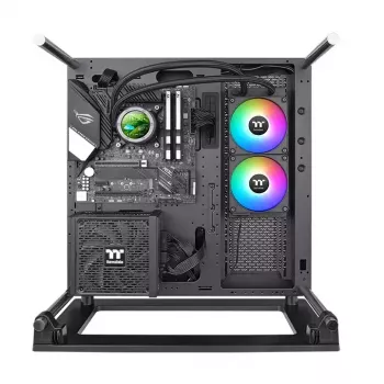 Zestaw chłodzenia cieczą Thermaltake CL-W414-PL12SW-A 12 cm czarny