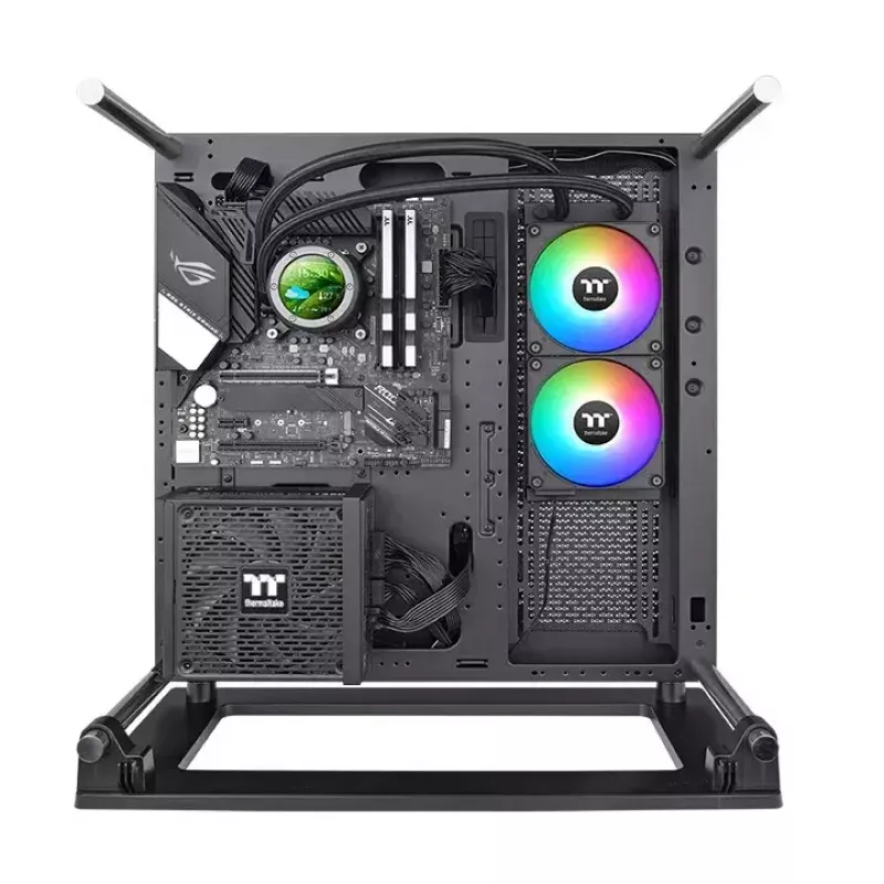 Zestaw chłodzenia cieczą Thermaltake CL-W414-PL12SW-A 12 cm czarny