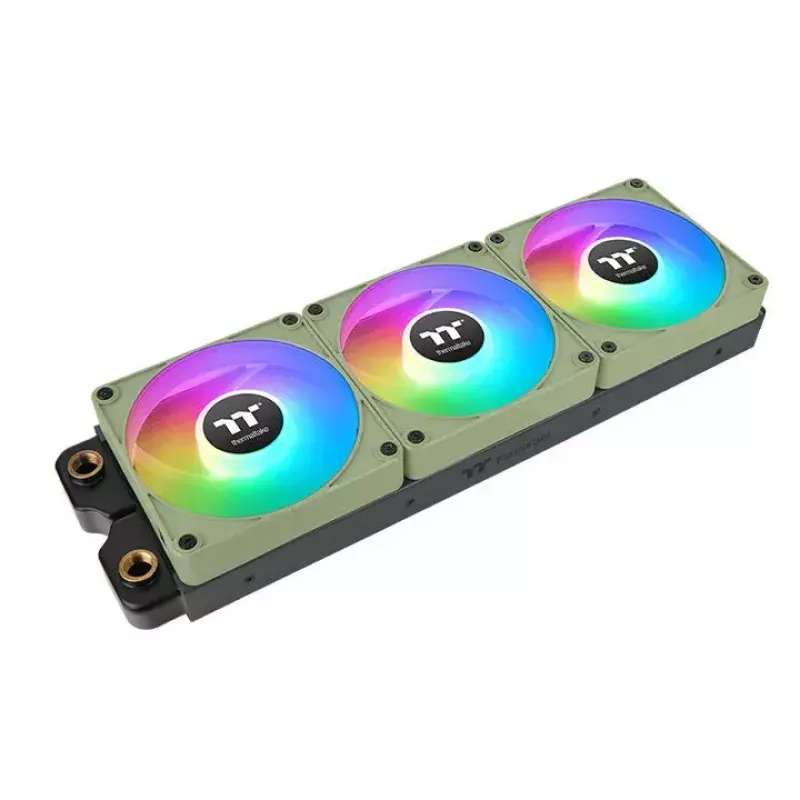 Wentylator Thermaltake CT120 EX ARGB Sync Matcha zielony 12cm 68cfm hydrauliczny