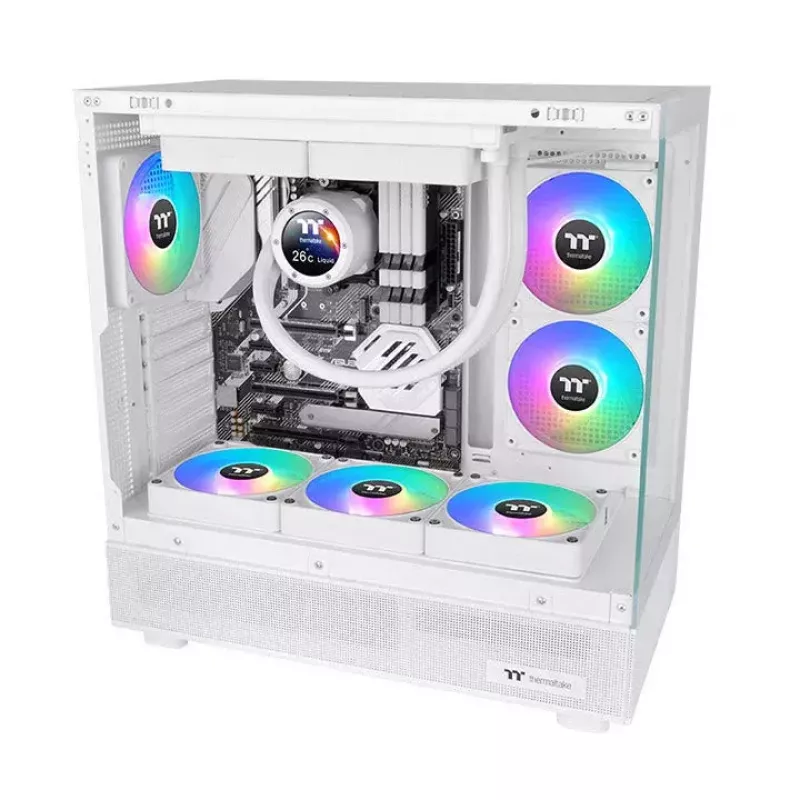 Wentylator Thermaltake CT140 EX ARGB Sync PC Cooling Fan biały (3-Fan Pack)