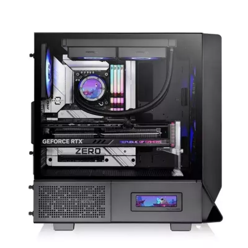 Obudowa PC Thermaltake Ceres 330 TG Midi Tower Czarna