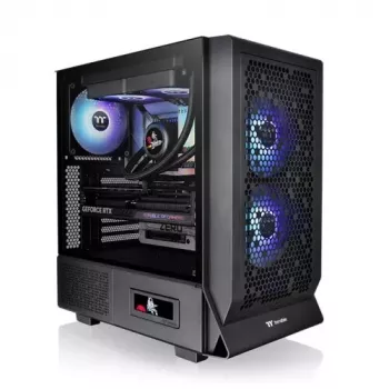 Obudowa PC Thermaltake Ceres 330 TG Midi Tower Czarna